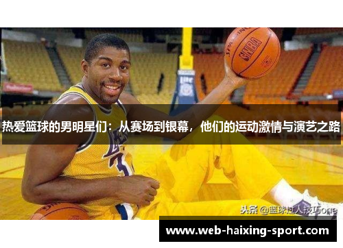热爱篮球的男明星们：从赛场到银幕，他们的运动激情与演艺之路